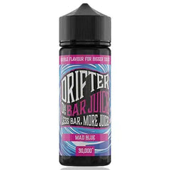 Drifter Bar Juice Mad Blue 100ml Shortfill E-Liquid  Drifter   