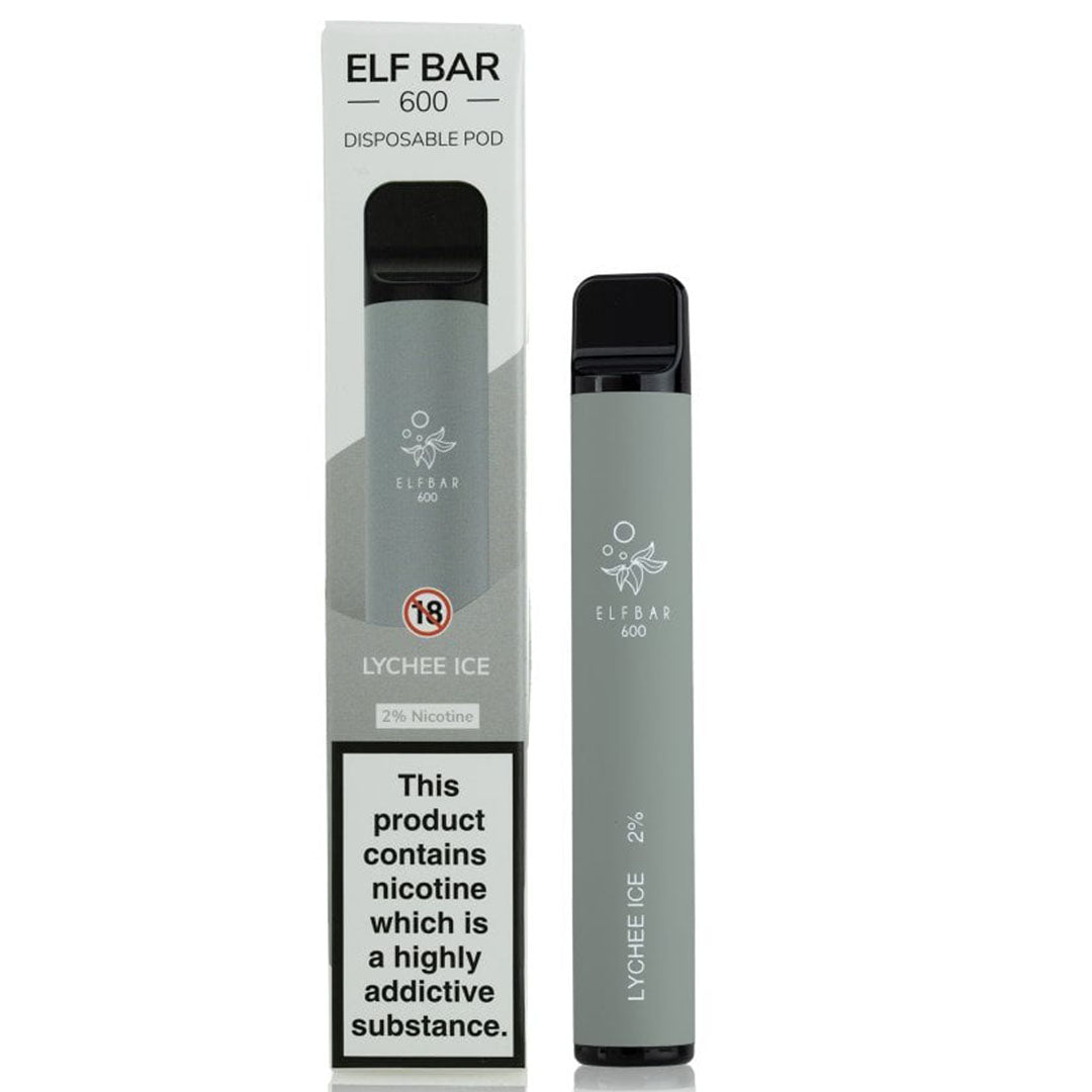 Elf Bar Disposable Pod Device 600 Puffs 1%  Elf Bar   