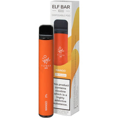 Elf Bar Disposable Pod Device 600 Puffs 1%  Elf Bar   