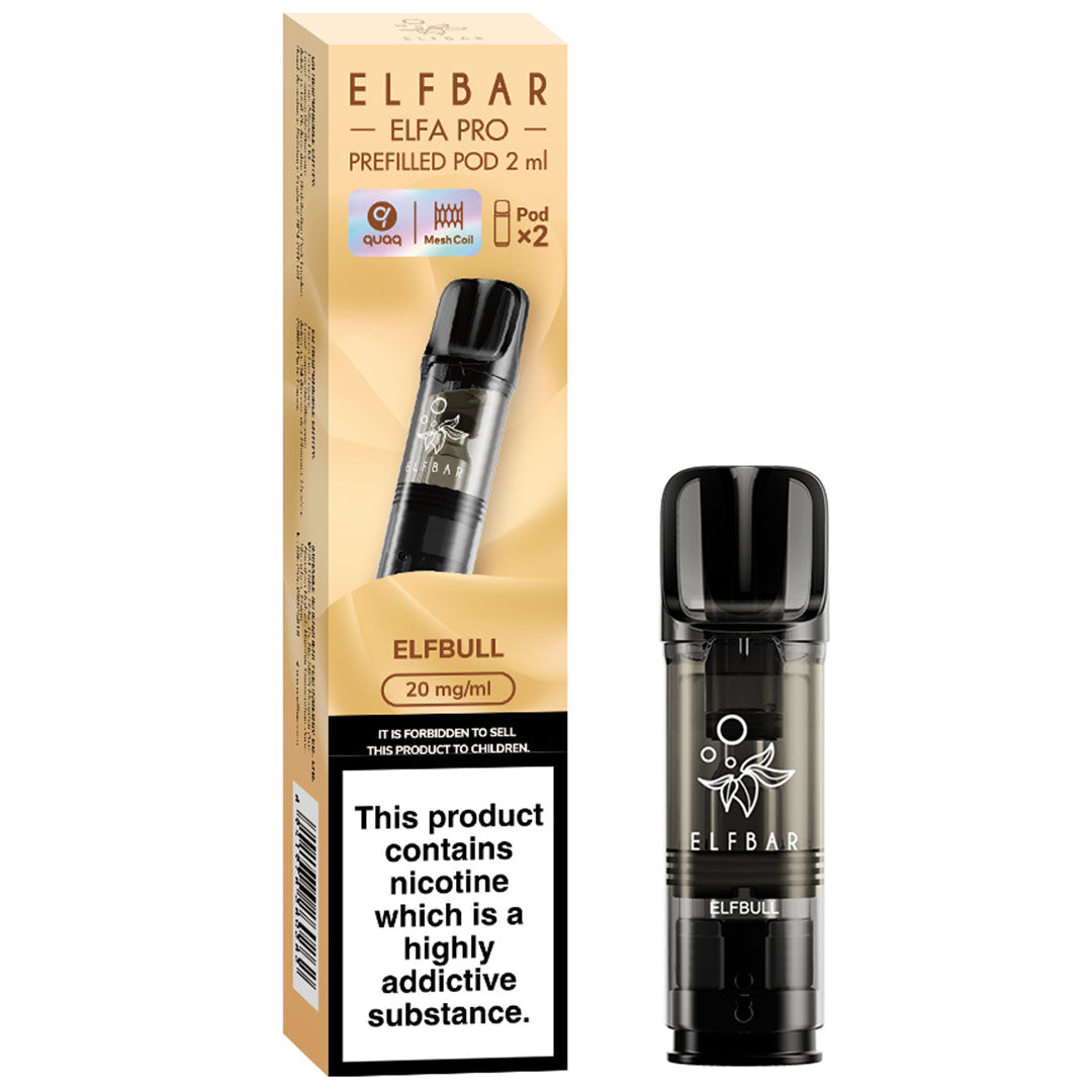 Elf Bar ELFA Pro Prefilled Pods  Elf Bar Elfbull (Elfturbo)  