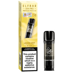 Elf Bar ELFA Pro Prefilled Pods  Elf Bar Lemon Mint  