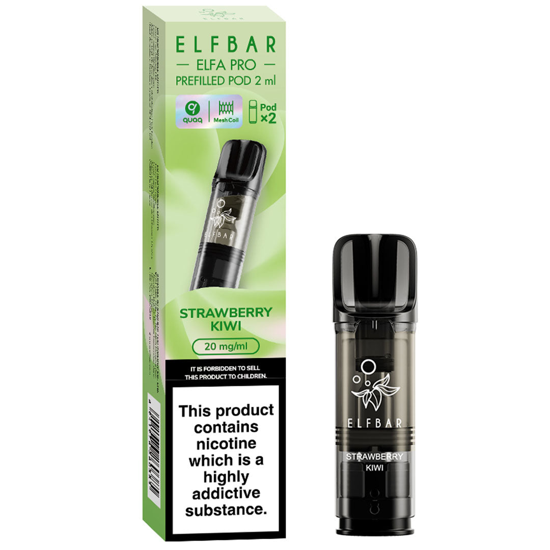 Elf Bar ELFA Pro Prefilled Pods  Elf Bar Strawberry Kiwi  