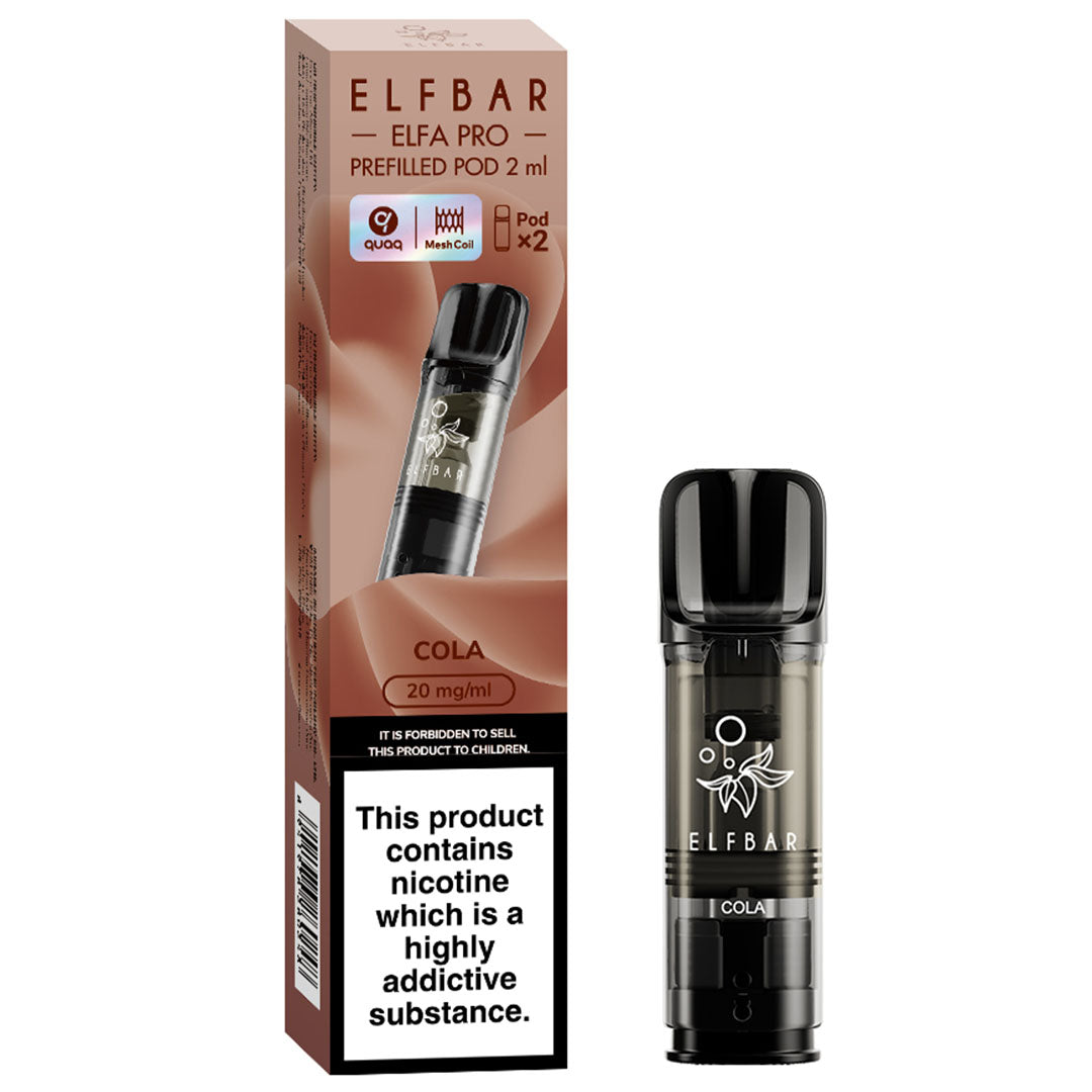 Elf Bar ELFA Pro Prefilled Pods  Elf Bar Cola  