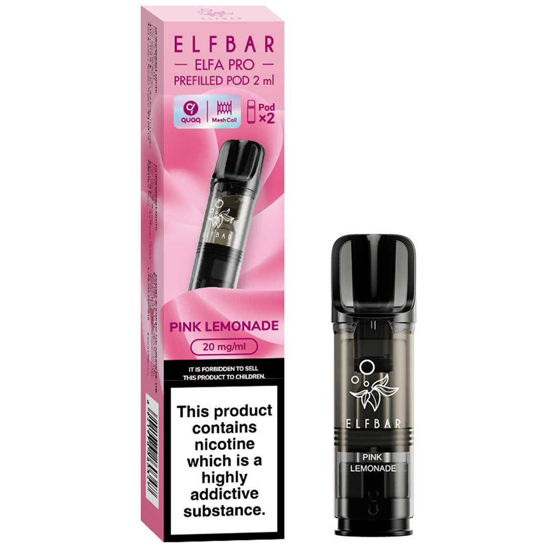 Elf Bar ELFA Pro Prefilled Pods  Elf Bar Pink Lemonade  