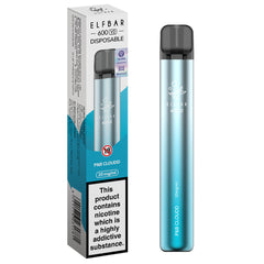 Elf Bar 600 V2 Disposable vape - Short date July-Sept  Elf Bar P&B Cloudd  