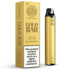 Gold Bar Disposable Vape  Vape Gold Blue Raspberry 20mg 