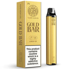 Gold Bar Disposable Vape  Vape Gold Lemon Ice 20mg 