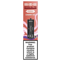 SKE Crystal 4in1 Pre-filled Pods  SKE Cherry Ice  