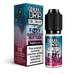 Fizzy Cherry Cola Bottles E-Liquid by Double Drip  Double Drip Coil Sauce   