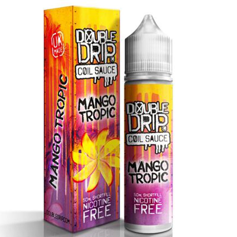 Mango Tropic E-Liquid by Double Drip 50ml  Double Drip Coil Sauce   