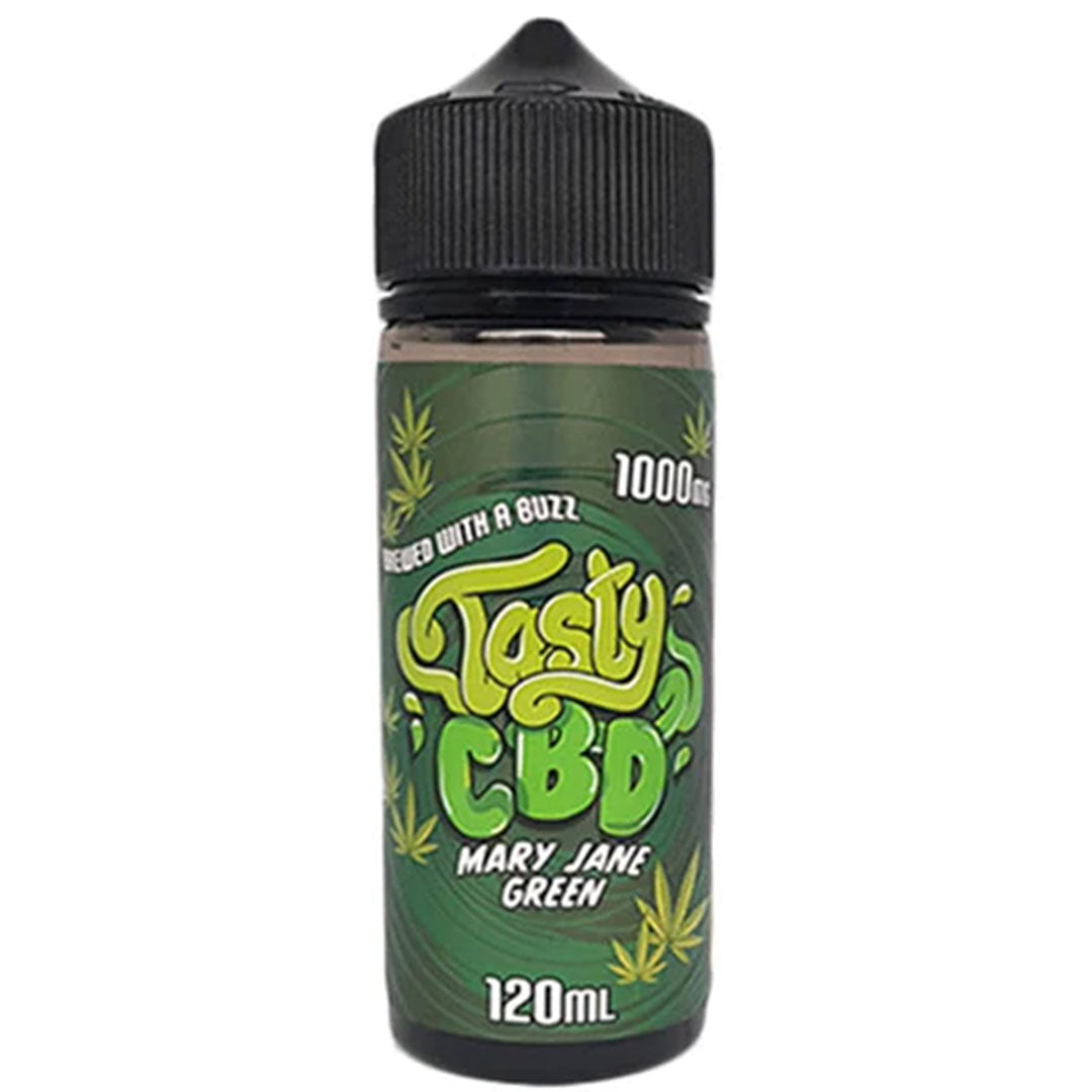 Mary Jane Green By Tasty CBD 120ml Shortfill 3500mg  Tasty CBD   