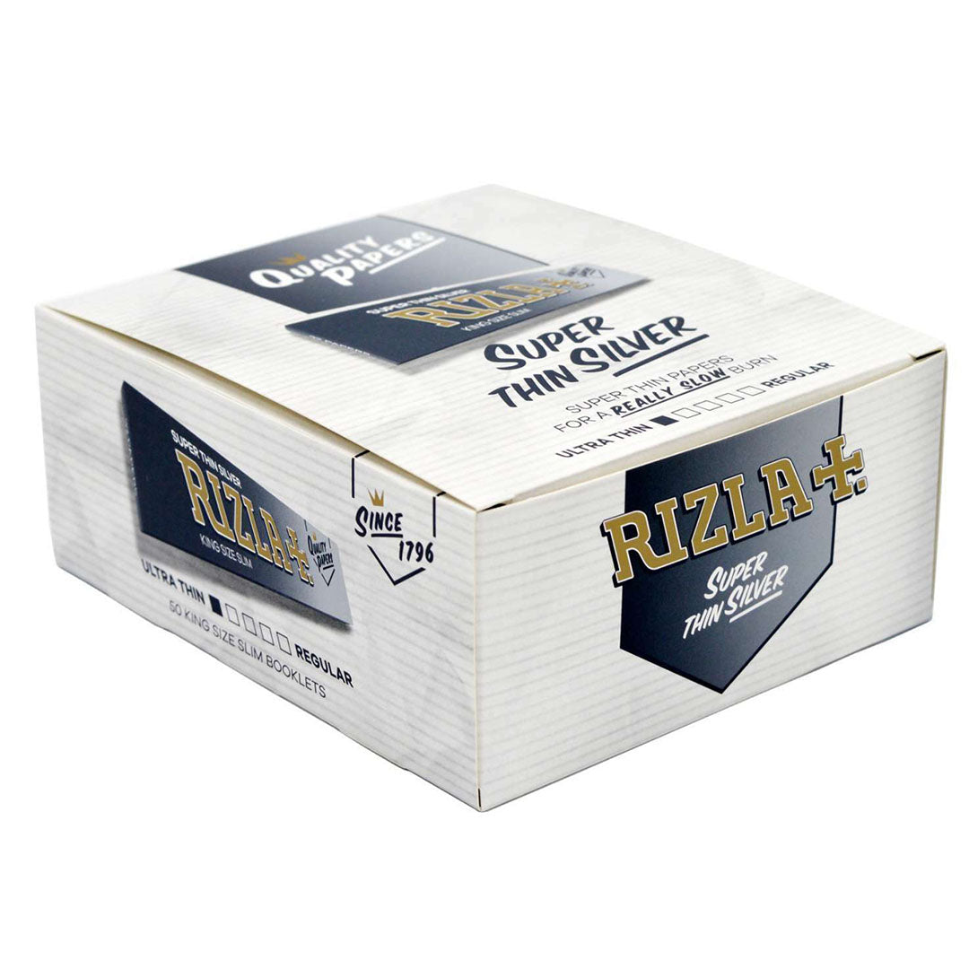 Rizla Silver KS Super Thin (box of 50)  Rizla   